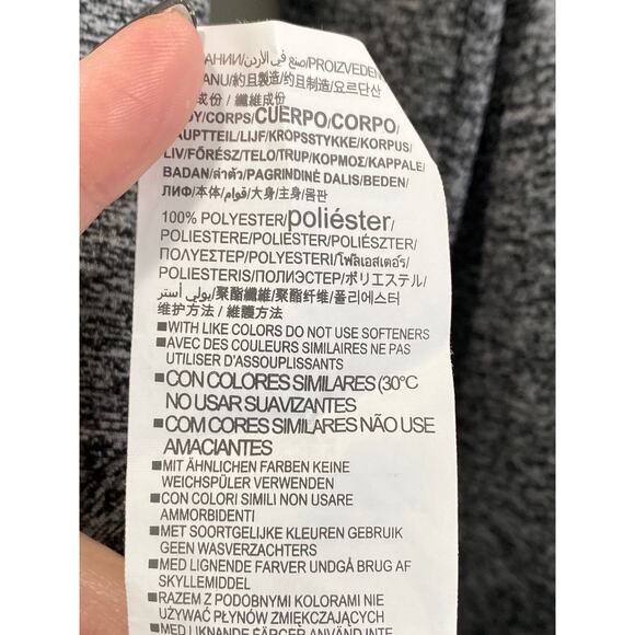 Under Armour Loose Fit Heatgear Quarter Zip Womens Size L Gray Gorpcore Running - Picture 6 of 9